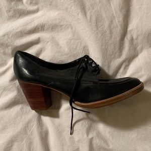 Vintage Black leather booties